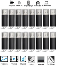 1-50Pcs Lot 1G 2G 4G 8G 16G 32G USB 2.0 Flash Drive Memory Stick Thumb Drives