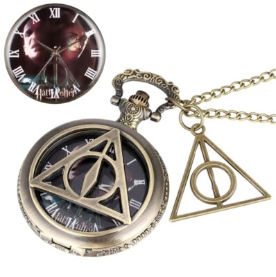 Harry Potter Taschenuhr Die Relikte des Todes Deathly Hallows Pocket Watch