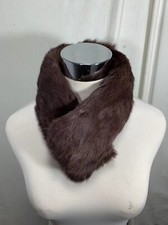 AWESOME WARM FANCY SPANISH PECAN BUNNY FUR DETACHABLE FUR COLLAR FREE SHIPPING