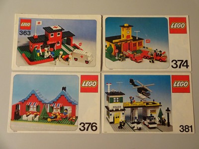 Spielzeug Lego Bauanleitungen 363 374 376 381 Gebrauchht Zur Auswahl Sr3 Wash Greenesportshall Org
