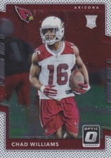 CHAD WILLIAMS 2017 DONRUSS OPTIC ROOKIE