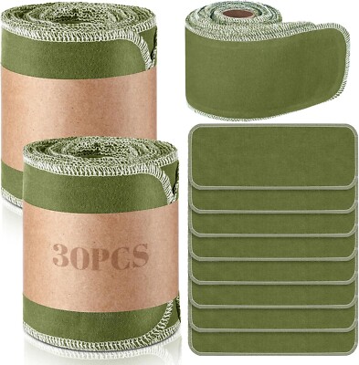 30 Pack Reusable Toilet Paper Towels Bidet Towels Reusable Washable Toilet Pa...