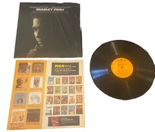 Charlie Pride Songs of Pride-Charley 1968 RCA Records NR Mint Original Insert