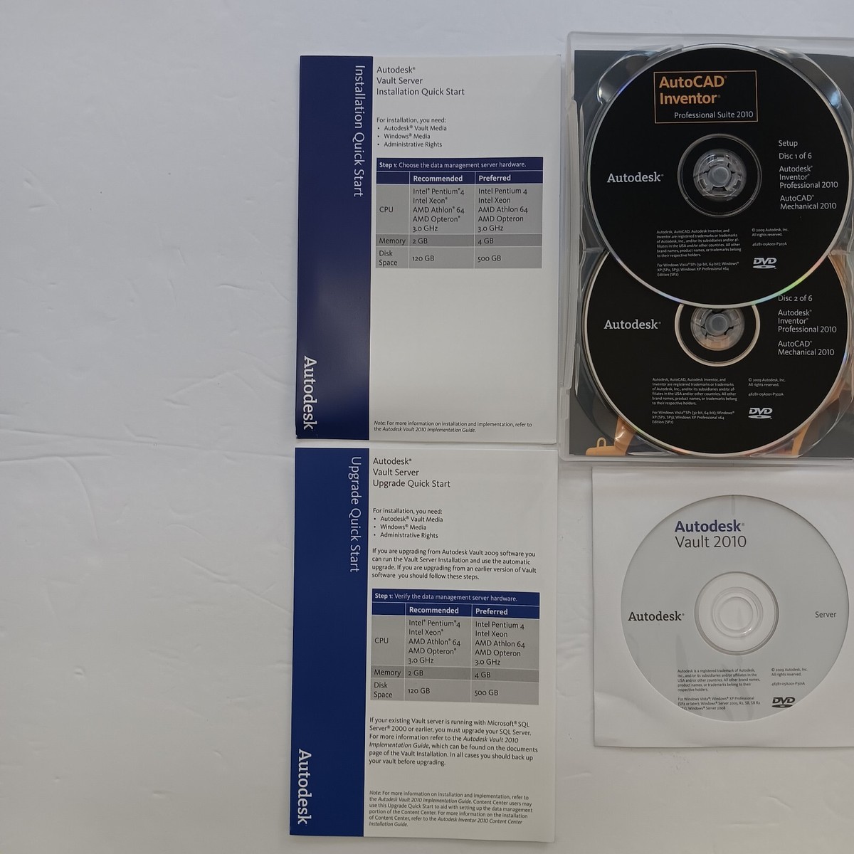 Autodesk AutoCAD Inventor Professional Suite 2010 Student