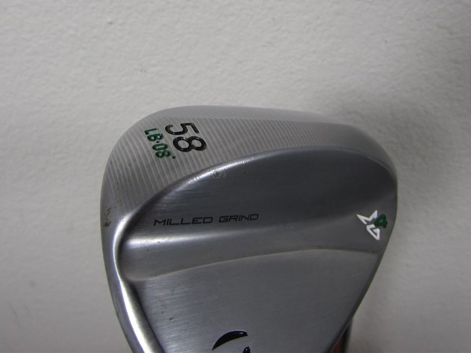 TaylorMade Golf Milled Grind MG4 Chrome 58*08 LB Lob Wedge DG TI Steel