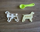English Spinger Spaniel Custom Cookie Cutter Treat Personalized Pet Name