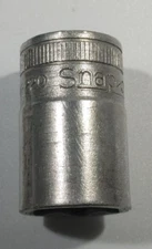 SNAP ON TW220, 1/2" drive, 11/16" Socket, Shallow, 6 Point.
