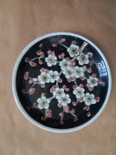 cherry blossom trinket dish, bone china (76)