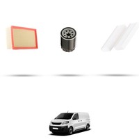 Hoffcar Wartungsset - 3 Filter FüR Peugeot Expert III (K0) 2.0 Bluehdi 106KW D