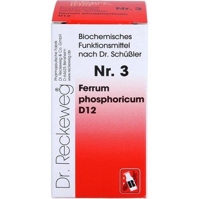 Biochemie 3 Ferrum Phosphoricum d 12 Tabletten 200St - PZN 3886872