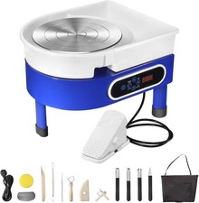 Pottery Wheel 350W Electric Pottery Machine DIY Clay Tool Detachable-Used Once