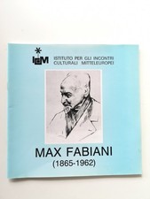 Max Fabiani (1865-1962) ICM 1986 mostra Palazzo Attems Gorizia