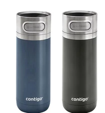 Contigo Luxe Travel Mug - Earl Grey & Mussel, 14 oz./2 pk.