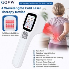 LLLT Laser Therapy Machine Adjustable Timer Multi Power Level Portable for Pain