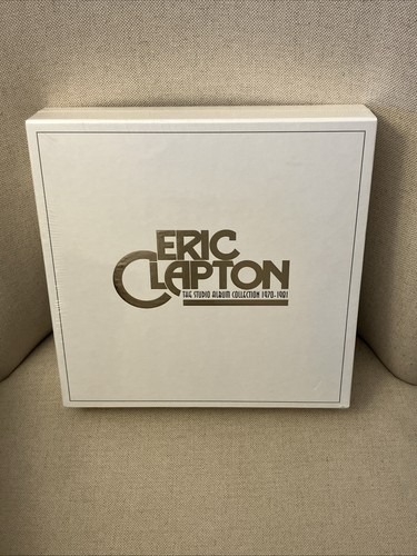 The Studio Album Collection 1970-1981 by Eric Clapton Vinyl Box Brandneu Versiegelt - Bild 1 von 6