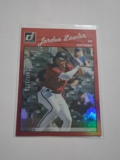 2023 Panini Donruss - Retro 1990 Jordan Lawlar #244 Holo Red /2023 (RC)