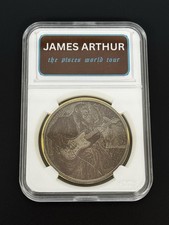 James Arthur Inspired Token Coin Keepsake Fan Pisces Tour