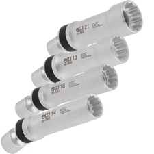 GELENK-ZÜNDKERZENSCHLÜSSEL SW 14 - 21 KERZENSCHLÜSSEL 3/8" ZÜNDKERZEN HALTEFEDER