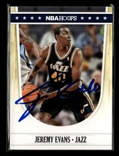 2011-12 Hoops #232 Jeremy Evans IN PERSON AUTO!