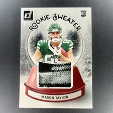 2025 Donruss Mason Taylor Rookie Holiday Sweater Swe-mtr New York Jets 2025 Donruss Mason Taylor Rookie Holiday Sweater Swe-mtr New York Jets