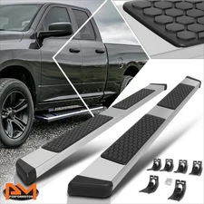 For 09-24 Dodge Ram 1500 2500 3500 Ext Cab 5.5" Honeycomb Step Pad Running Board