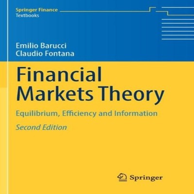 Financial Markets Theory Equilibrium Efficiency and Information E
