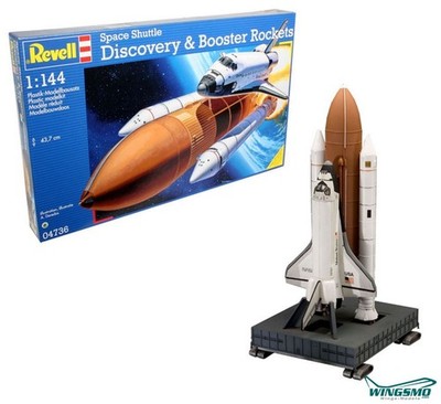 Revell Raumfahrt Space Shuttle Discovery & Booster 1:144 04736