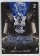 2021 Panini Black Rookies Sapphire Auto 9/35 Racey McMath #188 Auto 0nr3