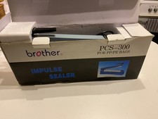 Brother PCS-300 Impulse Heat Sealer Plastic Bag Film Sealing Machine Metal 300mm