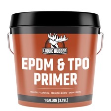 Liquid Rubber EPDM TPO Primer Basecoat RV Camper Trailer Roof Protection 1
