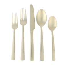 Earlston 20-Piece Flatware Silverware Set - Stainless Steel Utensils - Forks,...