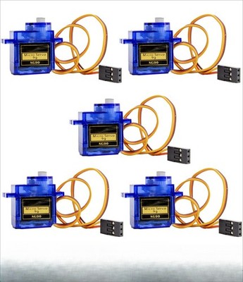 5x SG90 9g Micro Servo Motor 5V Modellbau Robotik Arduino Raspberry Pi