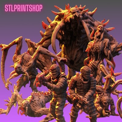 Dead Space Horror - VAULTZ 28mm 32mm Scale Miniatures