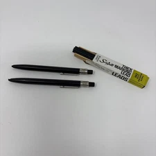 2 Scripto BLACK Mechanical Pencil Thick Lead Grease Crayon