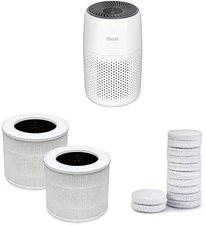 Core Mini-P Air Purifier & Replacement Filter (2Pack) & Aroma Pads 12Pack Essent