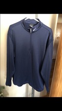Mens Nike Golf Therma-Fit Long Sleeve Quarter Zip Pullover size L EUC