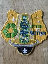 BSA Boy Scouts Of America Litter To Glitter ✨ Patch