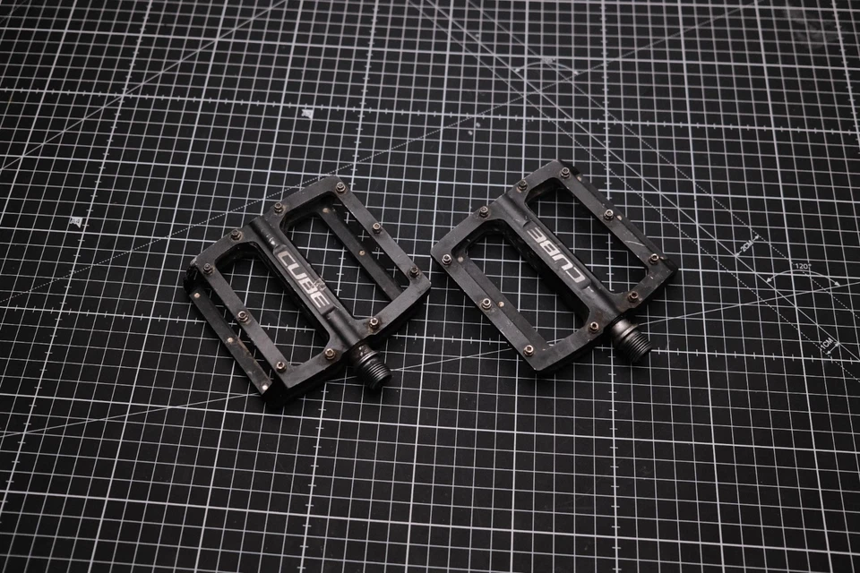 CUBE Pedale ALL MOUNTAIN Black Fharrad Aluminum Schwarz