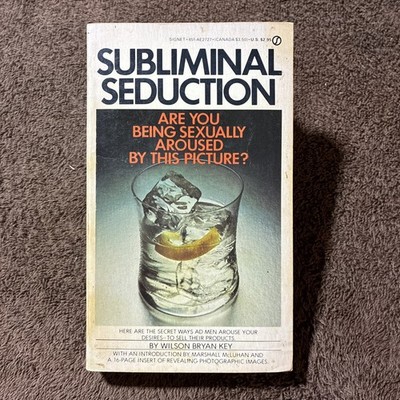 Rare Subliminal Seduction Wilson Bryan Key COLLECTIBLE 1974 PB