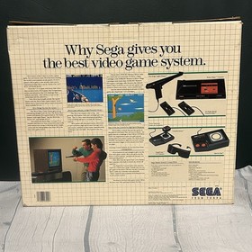 Vintage Sega Master System Power Base Console Complete Brand Sealed New In Box