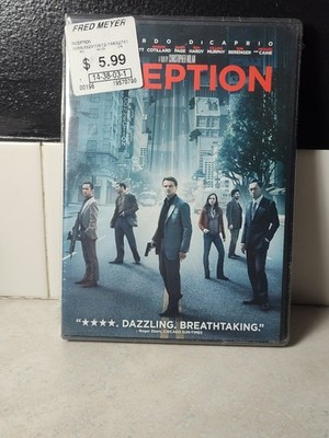 Inception (DVD, 2010, Widescreen) Brand NEW Factory Sealed~ LEONARDO DICAPRIO