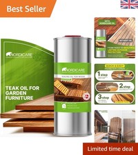 Eco-Friendly Sealing Oil for Outdoor Wood - 1L Easy Application Teak Oil 29.95 per litre