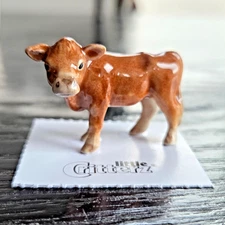 LITTLE CRITTERZ Jersey Cow "Butter" Miniature Figurine New FREE SHIPPING LC980