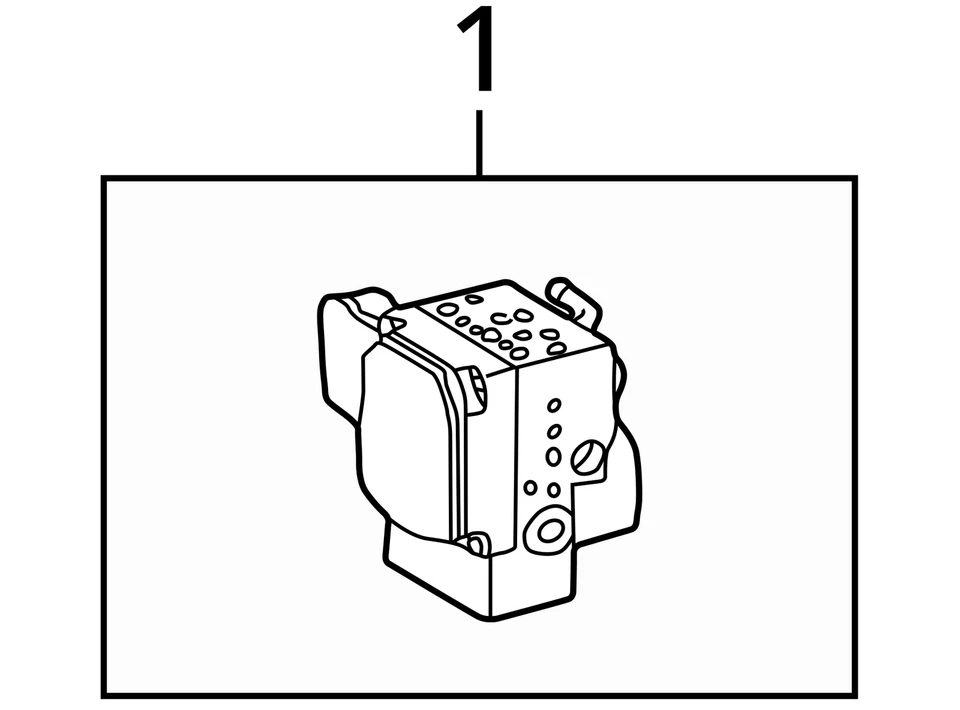 ABS Pump Anti-Lock Brake Part Actuator And Pump Assembly Fits 01-04 LEXUS LS430 - Image 4 of 4