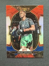 2023 Select UFC Israel Adesanya Prizm 🔥 Concourse #6 Stylebender MMA Legend