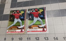 2019 Topps Update Baseball #US105 Luis Rengifo Gold 1734/2019 & 150th