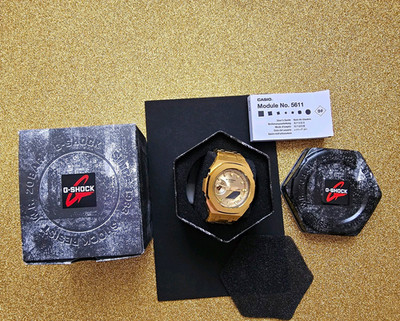 Casio G-SHOCK CasiOak ''Royal Oak-Mod'' Herrenuhr 44mm Stahl