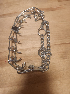 Herm Sprenger HS Chrome Metal Prong Pinch Dog Training Collar Choker Chain