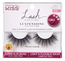 KISS Lash Couture LuXtensions Collection False Eyelashes Russian Volume 79847