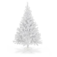 KüNstlicher Weihnachtsbaum - 150 Cm / Weiß - Deko Tannen Christ Baum Weihnachten